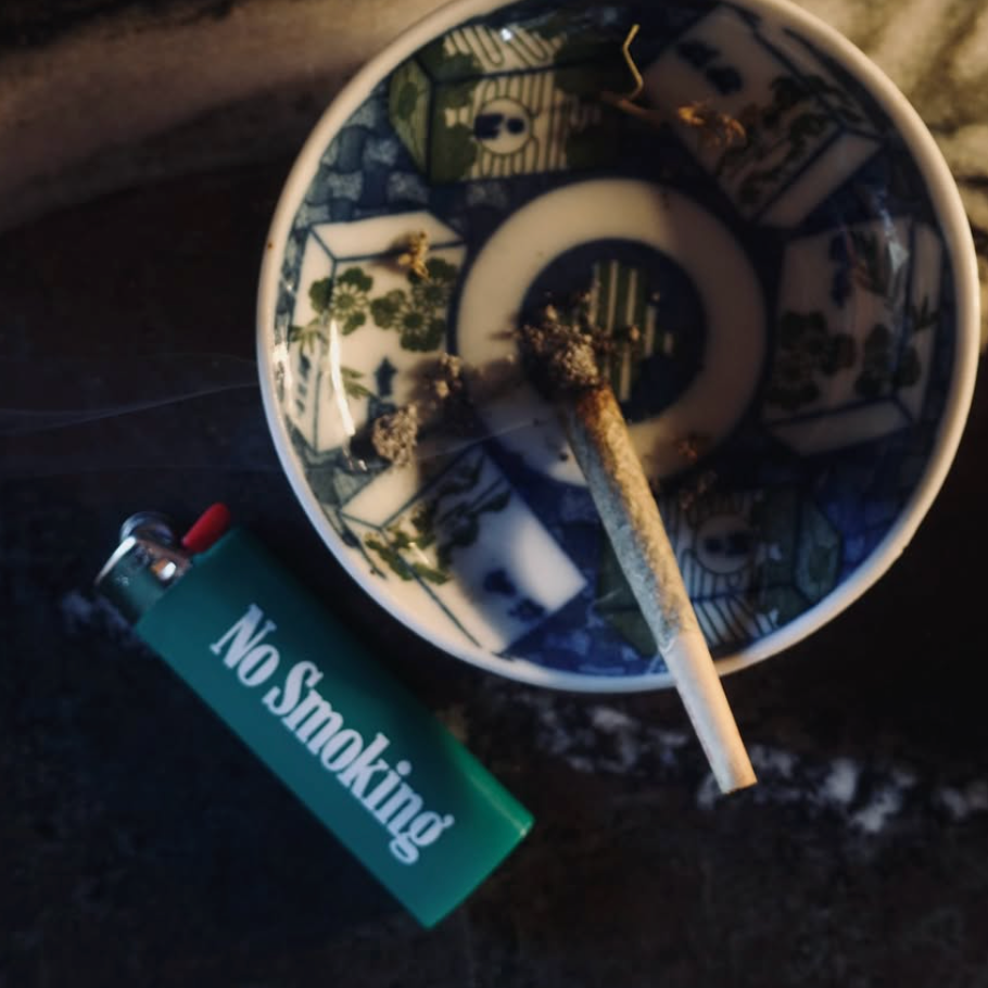 No Smoking Lighter - Green